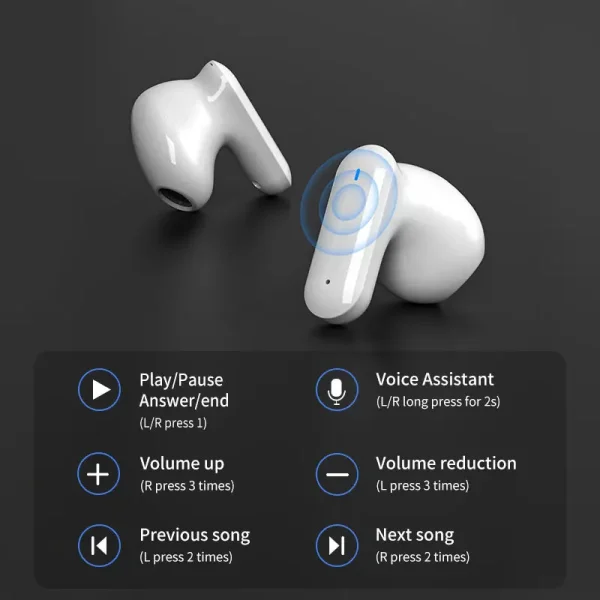 LY09 TWS Wireless Headset Bluetooth 5.2 Earphone HIFI HD Sound Quality Stereo in Ear Earbuds Headphones Noise Reduction Headset - Image 3