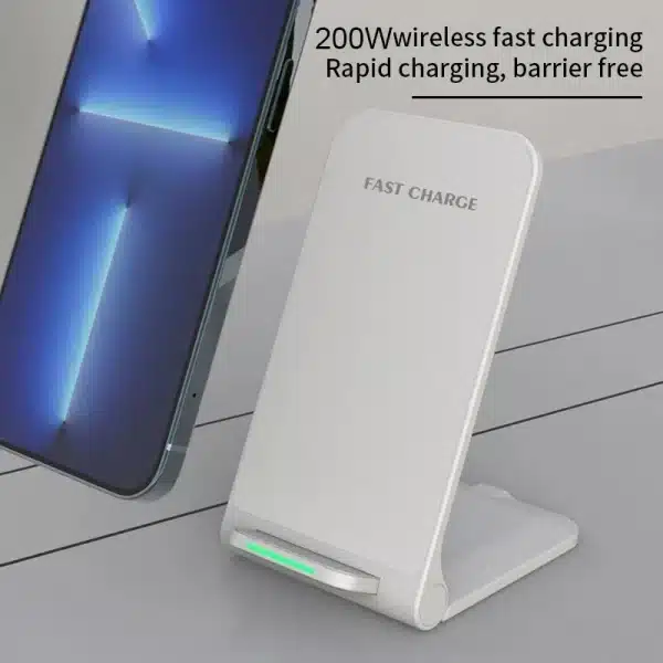 100W Foldable Wireless Charger Stand Pad Fast Charging For iPhone 15 14 13 12 11 XS XR Samsung S21 S20 S24 Huawei Qucik Charger - Image 5