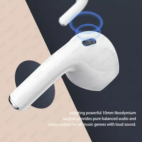 Original Air Pro 6 Pods TWS Max Wireless Bluetooth Earphones In Ear Earbuds Noise Cancelling Headset For Apple iPhone - Image 3