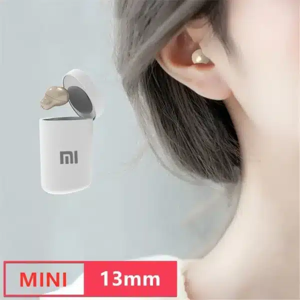 Xiaomi Invisible Wireless Earphones Bluetooth 5.0 Headphones Single in-Ear Mini Hands-free Waterproof TWS Earbuds With Mic - Image 3