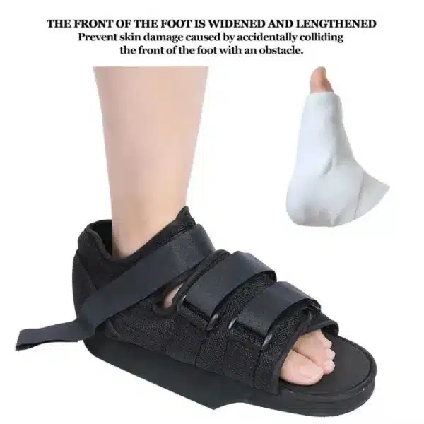 Plantar Splint Brace Toe Orthopedic Support Brace Foot Orthosis Foot Fracture Shoe Surgical Shoes Post-Operative Walking Boot - Image 2