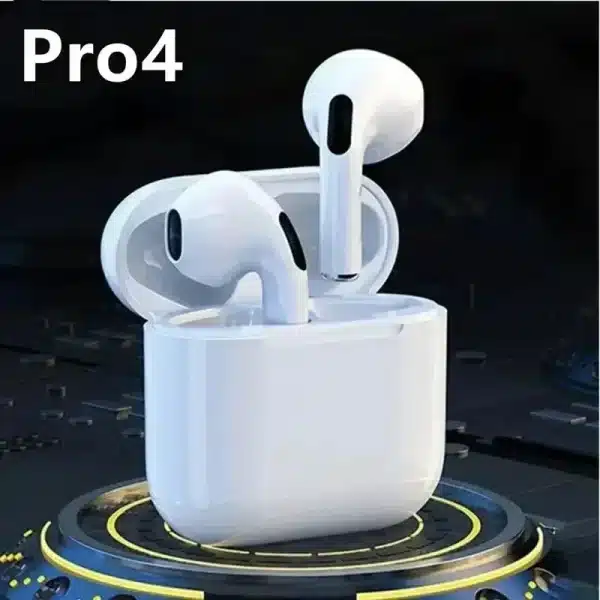 Pro 4 TWS Wireless Headphones Earphone Bluetooth Compatible 5.0 Waterproof Headset with Mic for Xiaomi iPhone Bluetooth Earbuds - Image 2