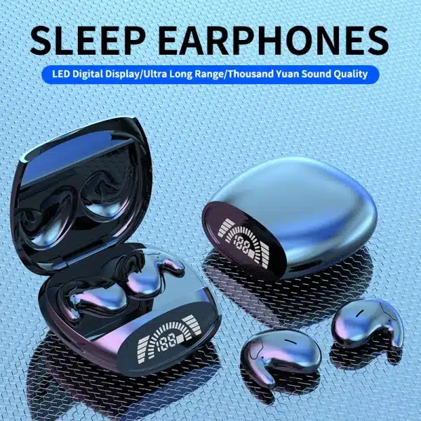 Invisible Sleep Wireless Earphone TWS Bluetooth 5.3 Headphones Hidden Earbuds IPX5 Waterproof Noise Reduction Sports Headset - Image 6