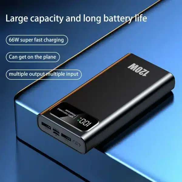 Xiaomi 200000mAH 120W Power Bank Super Fast Charging Battery High Capacity Digital Display Power Bank For iphone Samsung Xiaomi - Image 3