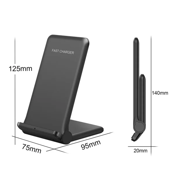 30W Wireless Charger Stand Holder Induction Fast Charging Pad for Samsung S21 Galaxy For iPhone 14 13 12 for Xiaomi Phone Holder - Image 5