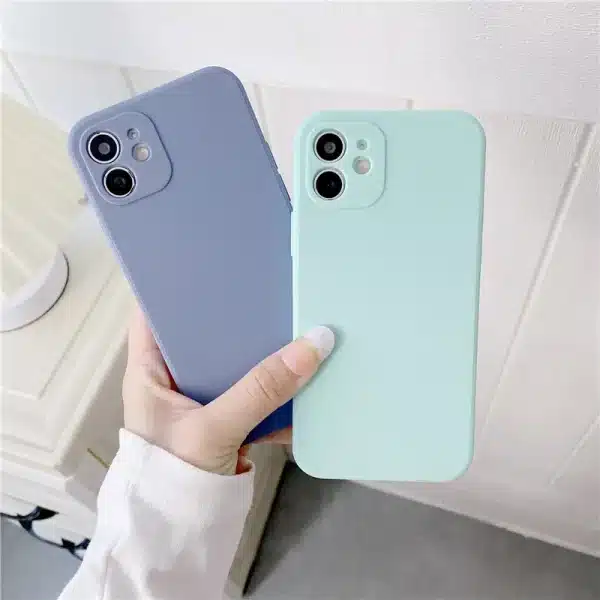 Ultra Thin Shockproof Silicone Phone Case For iPhone 12 11 13 Pro Max XS X Case for iPhone XR 6 6s 7 8 Plus Soft Cases - Image 2