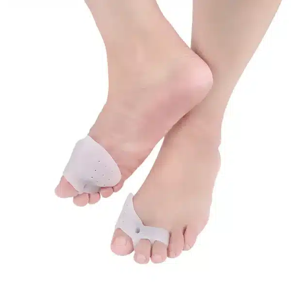 2Pcs Gel Foot Care Tool Bunion Corrector Bone Big Toe Protector Hallux Valgus Straightener Toe Spreader Pedicure Corrector Hallu - Image 3