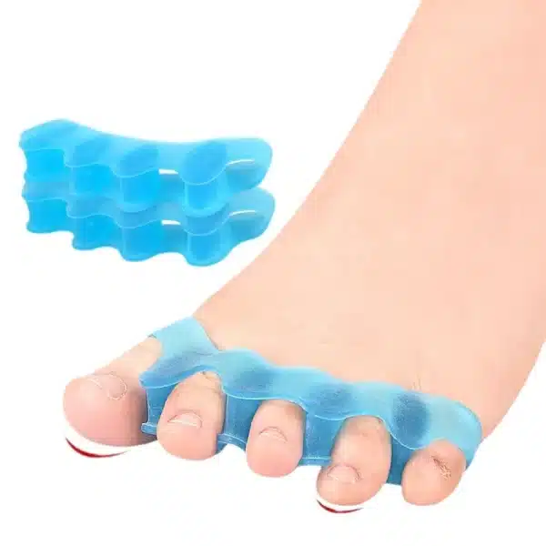 1 Pair Silicone Toe Separator Bunion Corrector Hammer Toe Corrector Soft Silicone Material for Toe Separation Foot Care Tool - Image 6