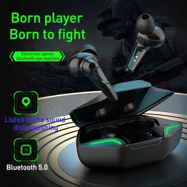 Wireless Gaming Headset Bluetooth Earphone Stereo Headphone Bass TWS Earbuds with Microphone for Iphone Xiaomi - Image 4