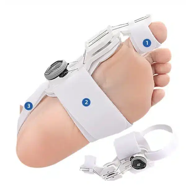 Bunion Corrector Unisex Foot Hallux Valgus Braces Rotatable Toe Separator Straightener Adjustable Pedicure Finger Toe Corrector - Image 5