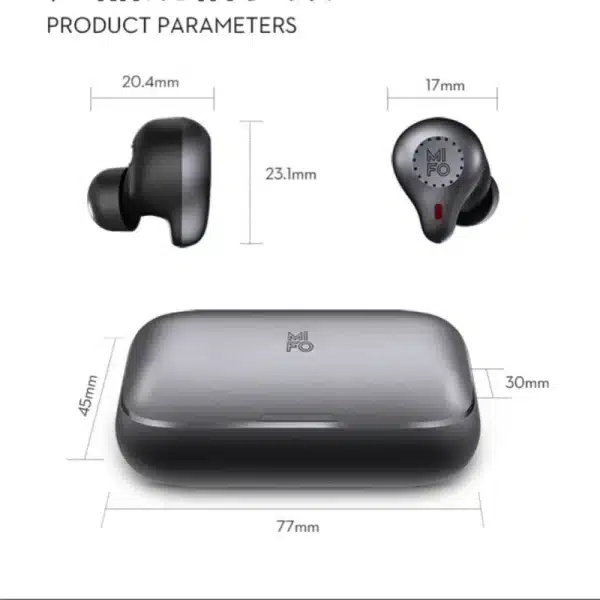 New Mifo o5 3 Wireless Earphones In Ear Noise Reduction Bluetooth Earbuds Waterproof Long Battery Life Custom Sports Headphones - Image 5