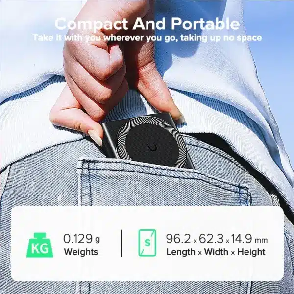 QOOVI Powerbank PD20W Mini Magnetic Wireless 5000mAh Fast Charging External Battery Portable Charger For iPhone Samsung Xiaomi - Image 5