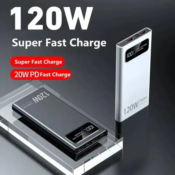 Xiaomi 120W 200000mAh Power Bank Super Fast Charging Battery High Capacity Digital Display PowerBank For iPhone Samsung Huawei - Image 2