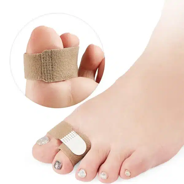 Nonwoven Toe Spreader Separator Bunion Hallux Valgus Corrector Thumb Finger Correction Straightener Foot Care Tool - Image 2