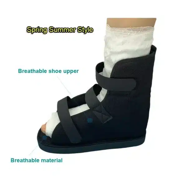 Foot Fracture Injury Gypsum Shoes Warm Socks Cover Toes Ankles Tendon Winter Summer Shoes Fracture Postoperative Rehabilitation - Image 4