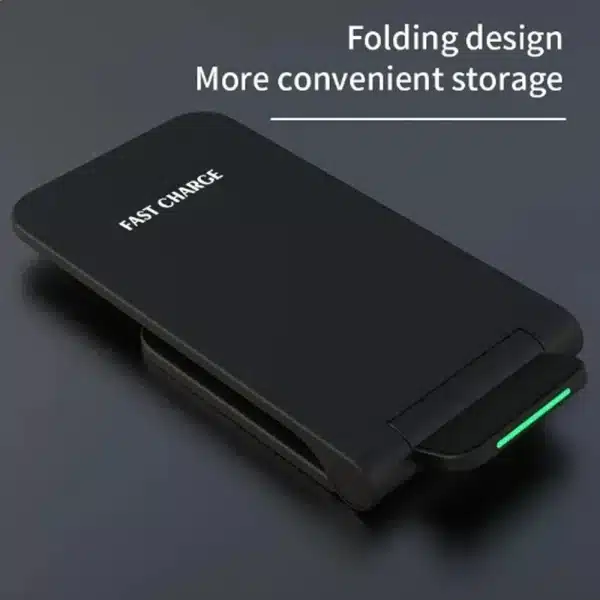 100W Foldable Wireless Charger Stand Pad Fast Charging For iPhone 15 14 13 12 11 XS XR Samsung S21 S20 S24 Huawei Qucik Charger - Image 2