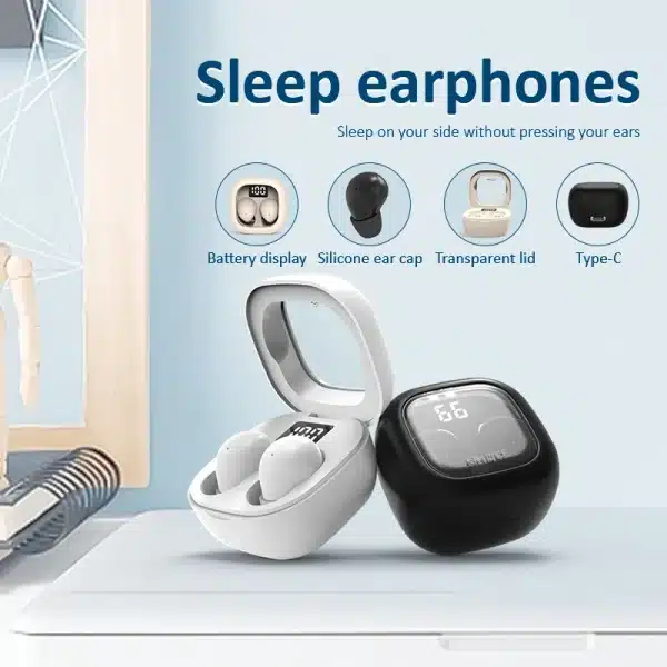 SK Mini 5.3 wireless bluetooth headset small earbuds sleep work sports invisible headphones HD HIFI bass sound quality earphones - Image 6