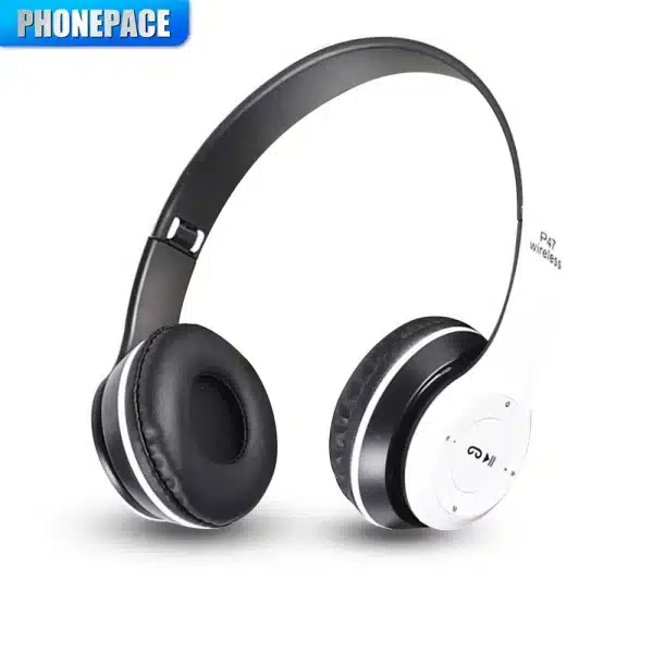 Stereo P47 Headset 5.0 Bluetooth Headset Folding Series Wireless Sports Game Headset for iPhone XiaoMi - Image 2