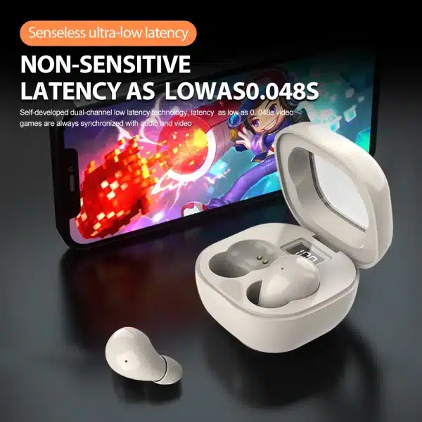 Mini Invisible Headphones TWS Bluetooth 5.3 Earphones Wireless Heasets HIFI Stereo Noise Reduction Earbuds For iphone Xiaomi - Image 3