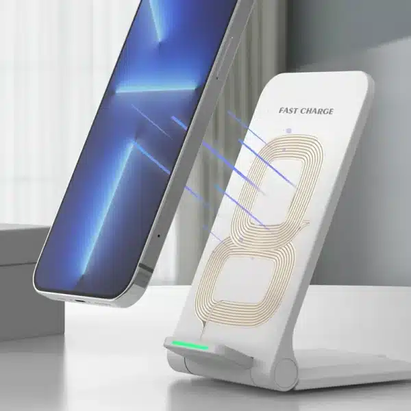 100W NEW QI wireless charger stand foldable phone stand for iphone 16 13 14 15 Pro XR XS 8 Samsung S22 S21 S20 S9 xiaomi huawei - Image 4