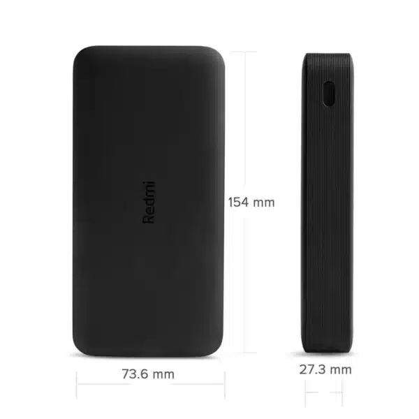 Xiaomi Redmi 20000mAh PowerBank 18W PB200LZM Quick Charge Dual USB Fast Charging Portable Charger Mi Powerbank For iphone - Image 6