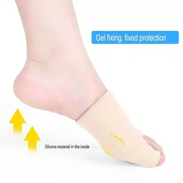 1Pair Breathable Foot Care Tumb Support Shock-Absorbent Big Toe Bunion Correctors Hallux Valgus Straighteners Toe Protector Belt - Image 3