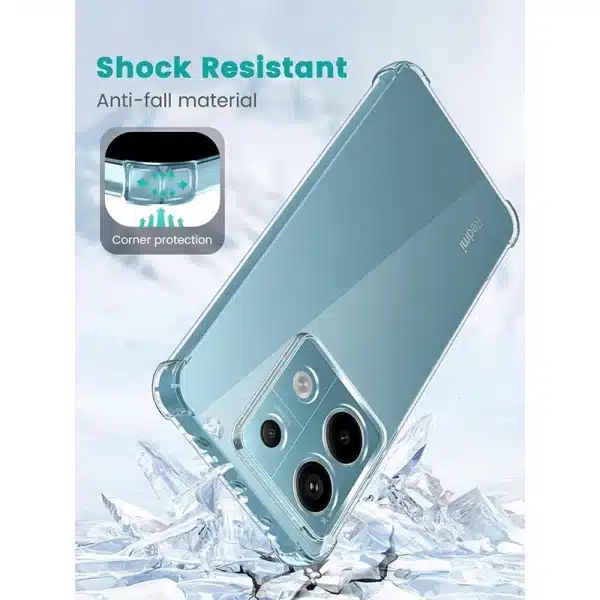 Luxury Clear Shockproof Case For Xiaomi Redmi Note 13 12 11 Pro Plus Phone Cover on Redmi Note 10 9 PRO MAX 10S 9S Back Cover - Image 4