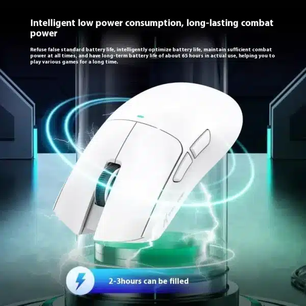 Attack Shark X11/R1 Mouse Three Mode Bluetooth Wireless With Charger Base Rgb Ergonomics Mouse Lightweight Gamer Accessories - Image 6