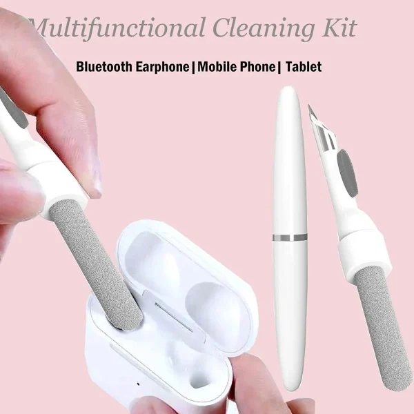 For Cleaner Kit for Airpods Pro 3 2 1 Bluetooth Earphones Cleaning Pen Brush Earbuds Case Cleaning Tools Air PodsXiaomi Airdots - Image 3