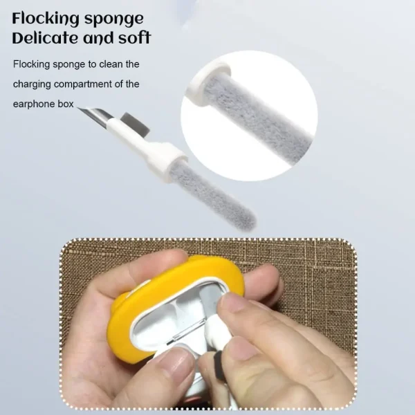 For Cleaner Kit for Airpods Pro 3 2 1 Bluetooth Earphones Cleaning Pen Brush Earbuds Case Cleaning Tools Air PodsXiaomi Airdots - Image 4