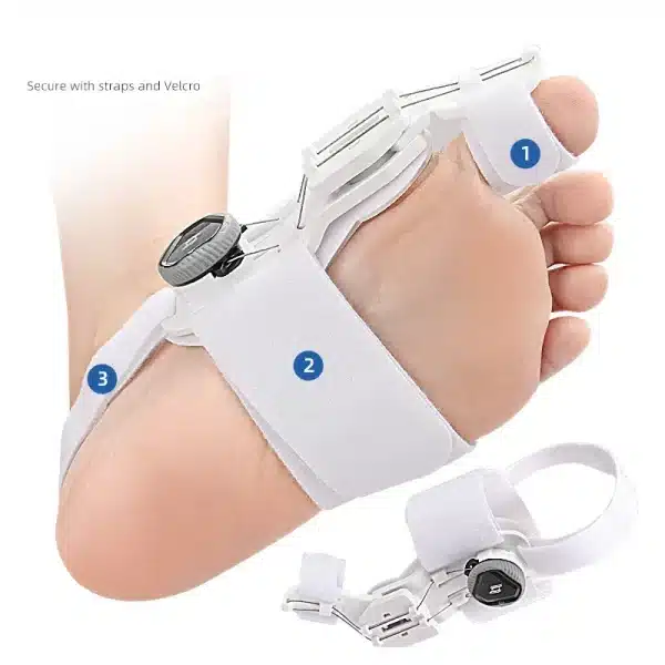 Bunion Corrector Unisex Foot Hallux Valgus Braces Rotatable Toe Separator Straightener Adjustable Pedicure Finger Toe Corrector - Image 3