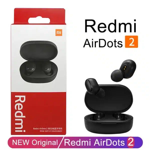 New Xiaomi Redmi Airdots 2 Wireless Bluetooth Headset with Mic Earbuds Airdots 2 Fone Bluetooth Earphones Wireless Headphones - Image 6