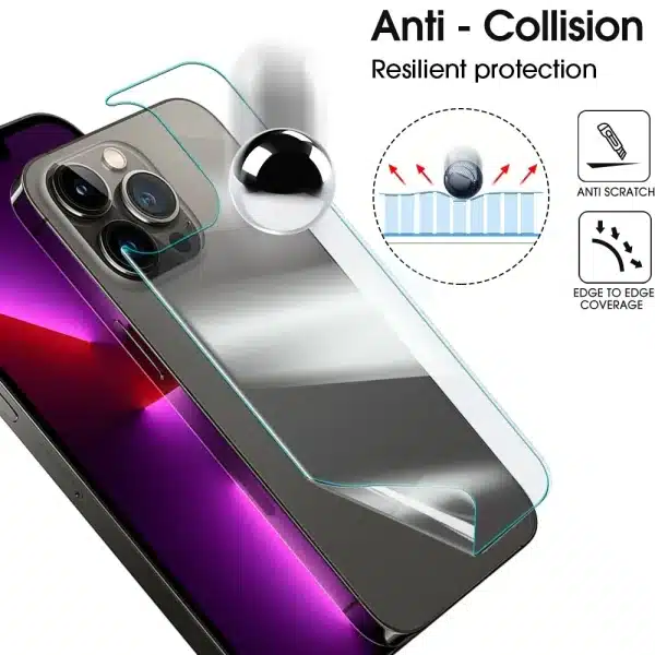 1-3Pcs Back Hydrogel Film for iPhone 16 Pro Max 16Plus Anti-Scratch Screen Protector for iPhone16 16PM HD Protective Sticker - Image 5