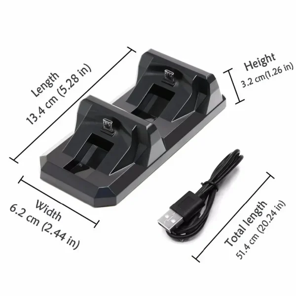 USB Dual Charge Dock For PS4 Controller Gaming Charging Stand Holder For Sony PlayStation 4 Wireless Gamepad Controle Charger - Image 5