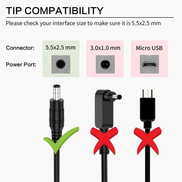 Replacment for JBL Xtreme 2 Charger Compatible with JBL Boombox, Xtreme, Extreme Portable Wireless Bluetooth Waterproof Speaker - Image 3