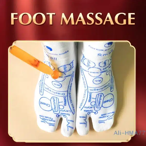 Massage Relieve Tired Feet Socks Acupressure Foot Massager Reflexology Socks Foot Acupoint Massage Tool Physiotherapy Foot Care