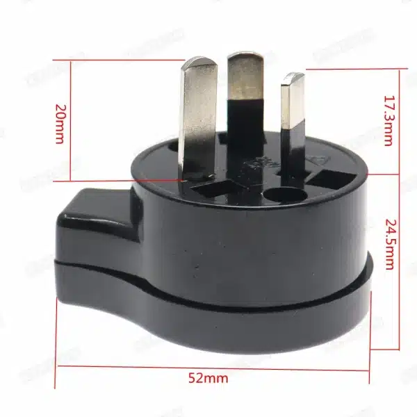 AU Australia New Zealand Plug 10A AC Power Charger Adapter Connector Cable Electrical Power Male Plug Adaptor Detachable Plug - Image 2