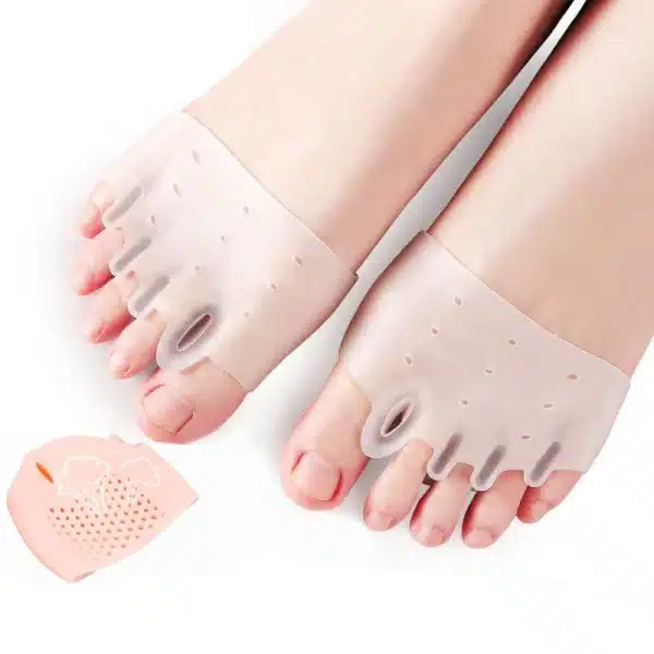 Silicone Toe Separator, Toe Spacer, Toe Stretcher, Thumb Eversion Correction Device, Forefoot Pad Protector - Image 6