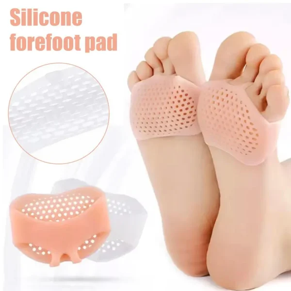 1 Pair Silicone Metatarsal Pads Toe Separator Pain Orthotics Foot Massage Socks Relief Pads Foot Insoles Care Foot Forefoot X8M9 - Image 2