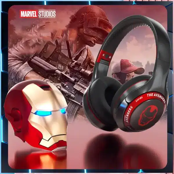 New Marvel Spider Man High Quality Headworn Extra Long standby Bluetooth Headphones Foldable Support FM Children's Headphones - Image 3