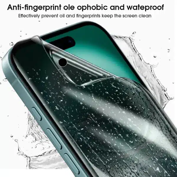 Full Cover Soft TPU Privacy Hydrogel Films For iPhone 16 16Plus 16Pro HD Clear Anti Glare Screen Protector For iPhone 16 Pro MAX - Image 6