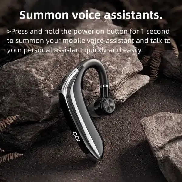 M80 Wireless Bluetooth Headset Dual Connection Bluetooth 5.3 Earphones Hands-free Earbuds Headset with HD Call Noise Reduction - Image 5