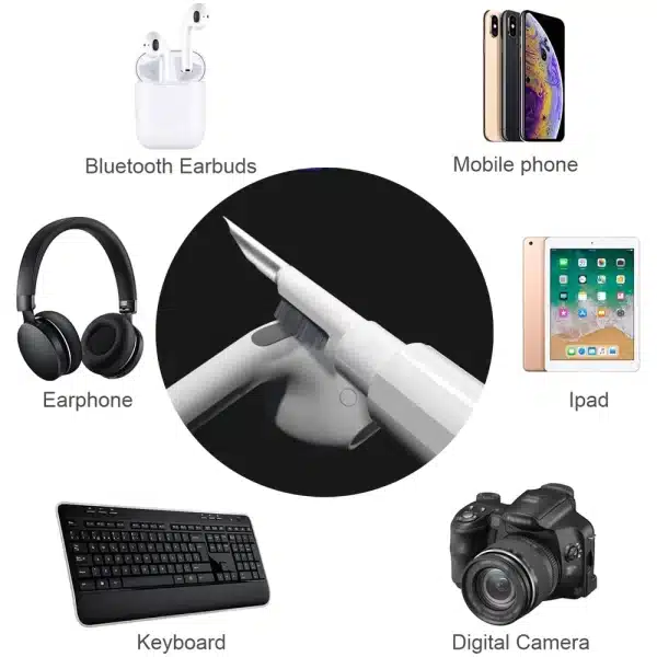 Cleaner Kit for Apple Airpods earbuds Cleaning Pen Brush Bluetooth Earphones Headset Phone Cleaning Tools for Huawei FreeBuds - Image 6