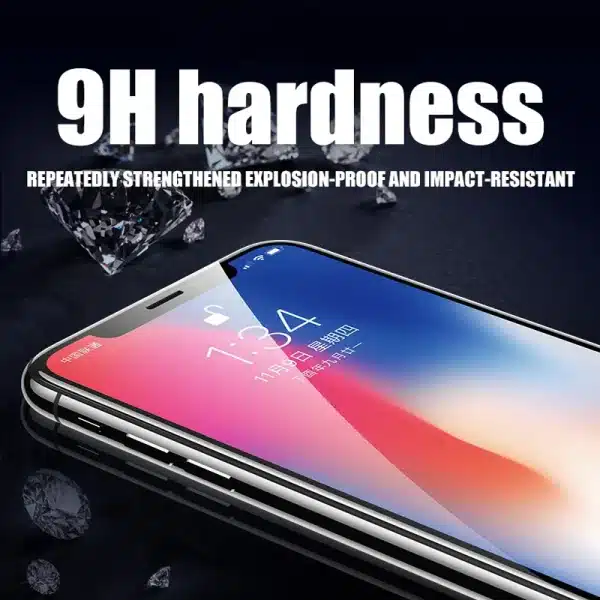 4PCS Full Tempered Glass for iPhone 13 15 16 14 11 12 Pro Max 13 Mini Screen Protector on for iPhone Xr X Xs 7 8 Plus SE 2020 - Image 4