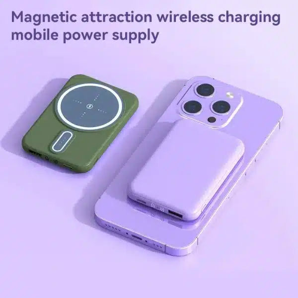 Xiaomi Hot Wireless Power Bank Ultra-Thin 50000mAh High Capacity Portable 22.5W Super Fast Charging For iPhone Samsung Huawei - Image 3