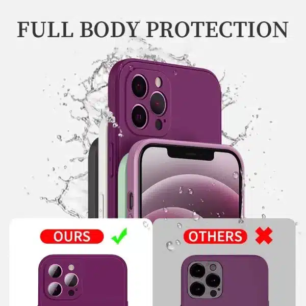 Official Soft Silicone Solid Color Case Phone For IPhone 16 15 14 13 11 12 Pro Max 16 Plus Shockproof Protection antiskid Cover - Image 3