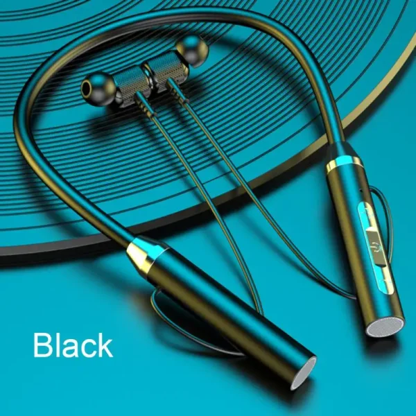 Fone Earphones Wireless Headphones Magnetic Sport Neckband Neck-hanging TWS Earbuds Wireless Blutooth Headset with Mic - Image 3