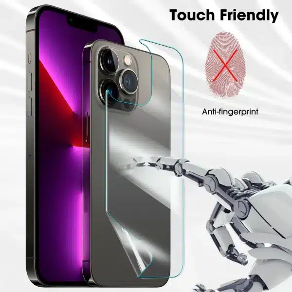 For IPhone 16/16 Pro/16 Plus/16 ProMax Back Hydrogel Film Soft Clear Anti-scratch Screen Protector for Apple IPhone 16 Series - Image 3