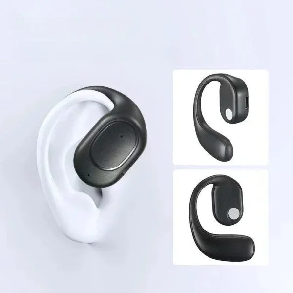 Wireless Bluetooth 5.4 Headphone Digital Display Single Earbud Ultra Long Standby Business Earphone HD Call Headset Outdoor - Image 5