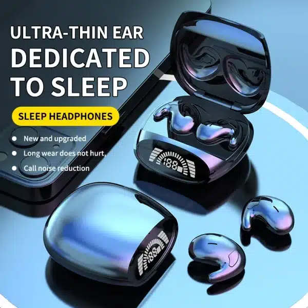 Invisible Sleep Wireless Earphone TWS Bluetooth 5.3 Headphones Hidden Earbuds IPX5 Waterproof Noise Reduction Sports Headset - Image 4